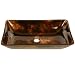 Bathroom Tempered Glass Vessel Vanity Sink Bowl Lavatory Basin with Chrome Pop Up Drain 9019