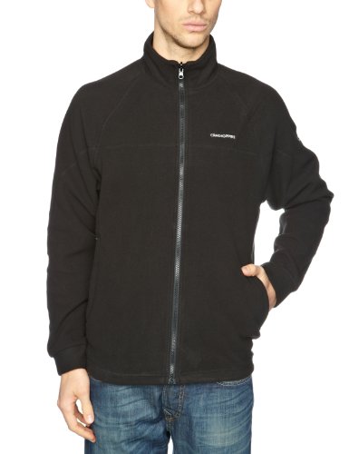 Craghoppers Herren Jacke Basecamp Interactive Fleece, black, XXL, CMA1088 80090