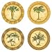 Kitchen & Housewares : CoasterStone Palm Trees Coasters