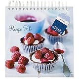 Recipe Storage File - Raspberry design recipe folder