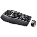 Search Our Specialty Mall : Wireless Comfort Desktop Split Keyboard and Laser Mouse Combo, USB/PS/2, Black