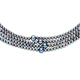 100 Inch Cultured Black Pearl Necklace
