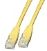LINDY CAT6 UTP Cable, Yellow, 5m