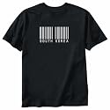 T-Shirt Black " Barcode South Korea " Country