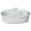 CorningWare 2.5-qt. Oval Casserole with Lid - French White