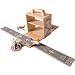 Alsuna Wooden Portable Toy Box Airport Playset