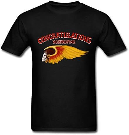 Hells Angels MC Logo printing Farmde Men's Tshirt Black Cool Style XX-Large