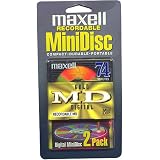 MAXELL GMD-74/2 Gold Recordable Mini Discs