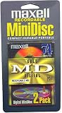 MAXELL GMD-74/2 Gold Recordable Mini Discs