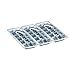 Retro Aluminum Ice Cube Tray (Set of 2)