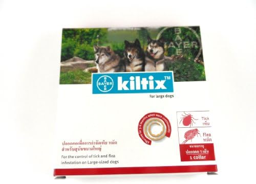 Kiltix Dog Collar Tick Flea 5 Months Control Large Size Infestation