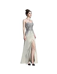 Sexy Strapless Sequined Sweetheart Mermaid Satin Evening Dress/Prom Dress/Wedding Party Dress 
