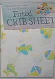 Transportation Theme Fitted Crib Sheet