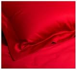Divatex 300-Thread-Count 100% Cotton Standard Sham, Red