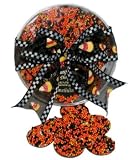 Halloween Themed Chocolate Discs Covered With Non-Pariels