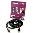 Fosmon's USB Data Connectivity Adapter Cable and Data Suite CD Software for Motorola MotoRazr MAXX, RAZR V3, PEBL U6, L7, RAZR V3i, V3x, V360, L6, V8, V325, A1200, C331g, C332, C333g, C650, E375, C260, C266, C330, C336, C350, C359, C375, C380, C381, C450, C550, C650, V150, V180, V188, V220, V226, E380