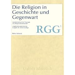 Digitale Bibliothek 012: RGG Religion in Geschichte und Gegenwart (PC+MAC)