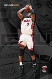 Dwyane Wade (In Action) Sports Poster Print - 24