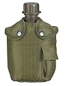G.I. Style 1 Qt. Plastic Canteen & Nylon Cover