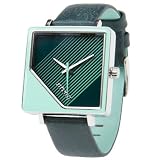 Nixon Metric Leather Watch - Women's Emerald/Mint, One Size