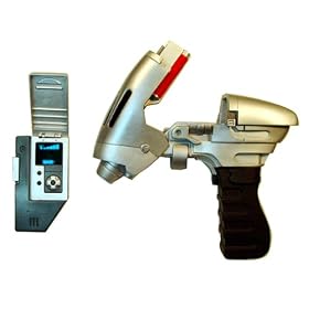 Click here to buy Star Trek Enterprise Trek Tek Phase Pistol and Communicator Set.