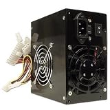 Logisys 550W 20+4-pin ATX PSU w/SATA (Black)