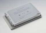 Produkt-Bild: Akku f&uuml;r Apple PowerBook G4 12" A1079 A1022 M8984 M9324 A1060 661-3233 M9572G/A M9572J/A silber
