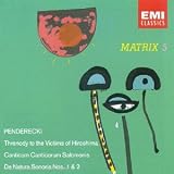 Revue EMI  / Penderecki: Threnody; Concerto for violin