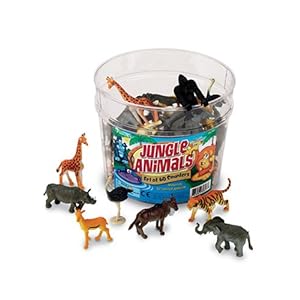 Learning Resources Jungle Animal Counters, Set of 60 Learning Resources Jungle Animal Counters, Set of 60