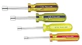 Fuller 116-0214 Pro 4 Piece 1/4-Inch, 5/16-Inch, 3/8-Inch and 7/16-Inch Nut Driver Set