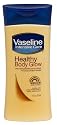 Vaseline Healthy Body Glow Daily Replenishing Moisturizer & A Touch of Self-Tanner, Medium Skin Tones, 10-Ounce Bottles (Pack of 3)