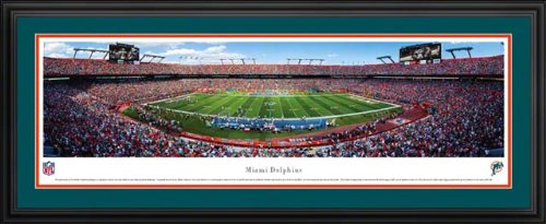 Miami Dolphins - Sun Life Stadium - Framed Poster Print