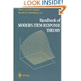 Handbook of Modern Item Response Theory by Wim J. van der Linden and Ronald K. Hambleton
