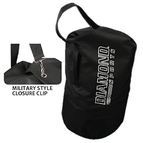  Diamond Baseball/Softball Team Duffle Bag BLACK 41 X 20