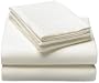 Pinzon Signature 190-Gram Cotton Velvet Flannel Queen Sheet Set, Cream