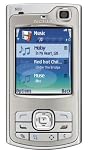 Nokia N80 Internet Edition Unlocked Cell Phone with 3.2 MP Camera, 3G, Wi-Fi, MP3/Video Player, MiniSD Slot--U.S. Version with Warranty (Silver)