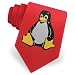 Linux Tie by Mr. G33K - Red Microfiber