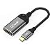 QGeeM USB C to HDMI Adapter 4K Cable, USB Type-C to HDMI Adapter [Thunderbolt 3/4] HDMI Adapter for Laptop MacBook Pro/Air, iPhone15 Pro max, Dell XPS, HP.Pixelbook, Thinkpad,Surface,Ipad Pro etc.