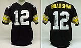 Terry Bradshaw, Pittsburgh Steelers Autographed Authentic Old Style Throwback Football Jersey
