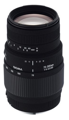 Sigma 70-300mm f/4-5.6 DG Macro Telephoto Zoom Lens for Pentax and Samsung SLR Cameras
