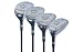 New Linksman Golf Mens X9 Senior Flex Complete Graphite Golf Club Set w/ bag