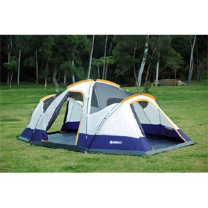 Wolf Mountain Family Tent - 15 X 9 Three Room Family Dome Tent - sleeps 8! by GigaTent