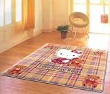 Hello Kitty I Love Bear Carpet