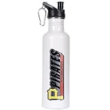 Pittsburgh Pirates - MLB 26oz stainless steel water bottle with Pop-up Spout