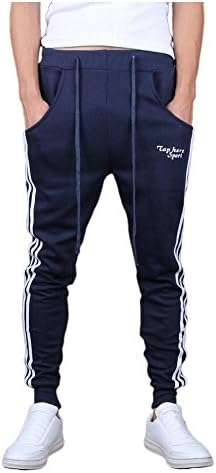 Angcoco Mens Casual Harem Jogging Pants Tracksuit Training Running Trousers