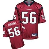 Brian Cushing #56 Red Houston Texans Reebok NFL Premier All Stitched Replica Jersey - XXX-LARGE