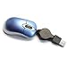 TOOGOO Mini USB Retractable Cable Optical Mouse for PC Laptop