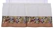 Ellis Curtain Kitchen Collection Tuscan Hills Grapes 60 by 24-Inch Tailored Tier Curtains, Natural