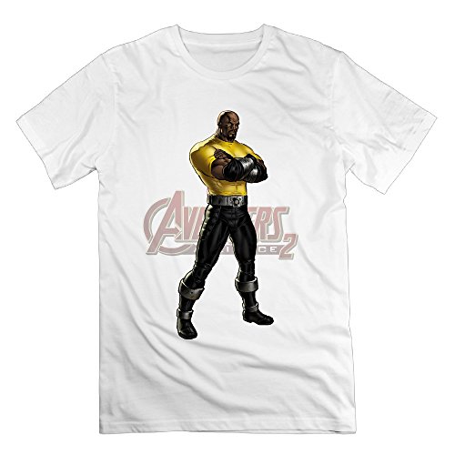Men's LUKE CAGE 100% Cotton O Neck T-Shirt