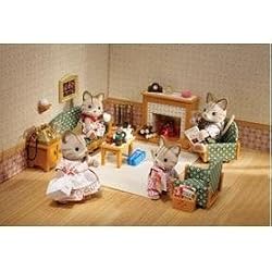 CALICO CRITTERS DELUXE LIVING ROOM SET